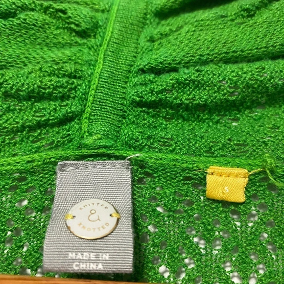 Anthropologie Knitted & Knotted Winding Pointelle - Picture 5 of 6